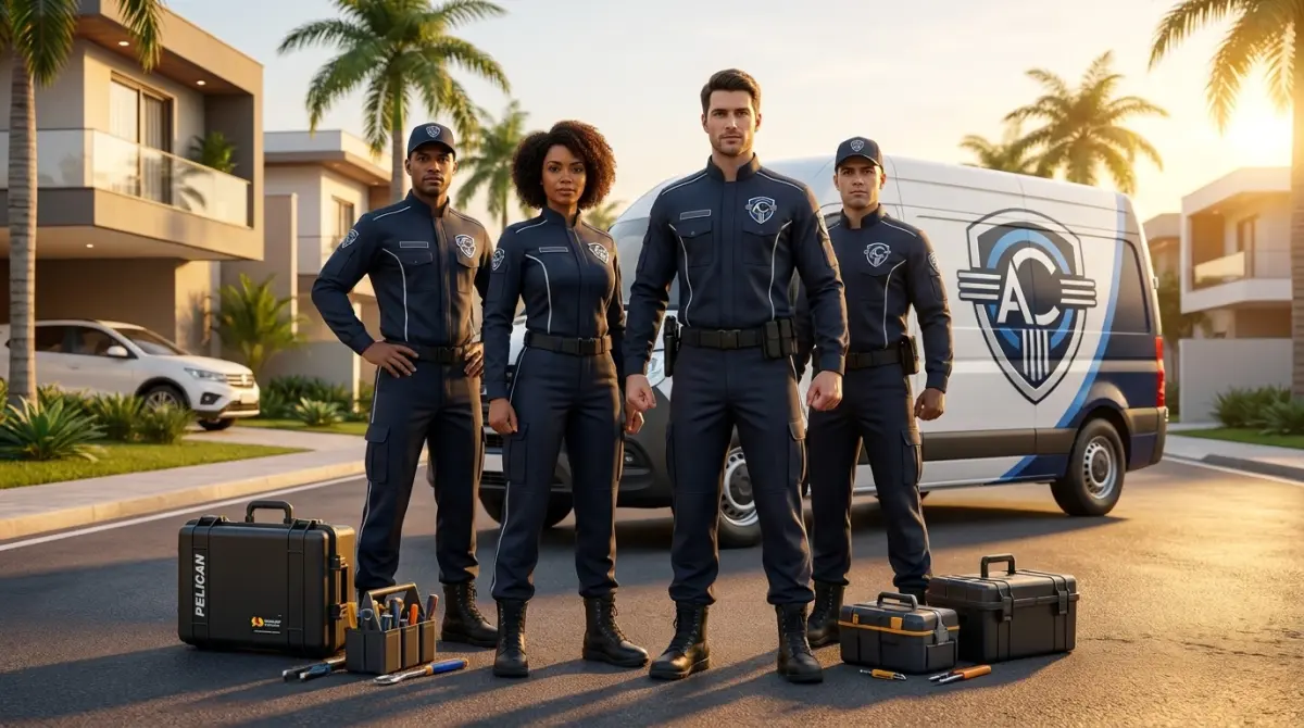 Equipe técnica da AC Oliveira Security